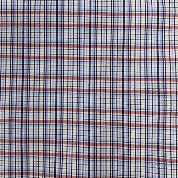 Tommy Hilfiger Men's Shirt Blue & Red Check Size Large‎ - Picture 7 of 8